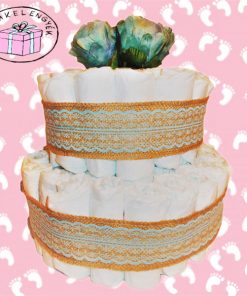 2 emeletes pelenkatorta fiúknak