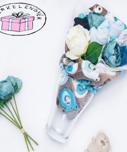 kisfiú nagy teli babakelengye ruha csokor