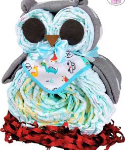 kisfiús bagoly pelenkatorta 2