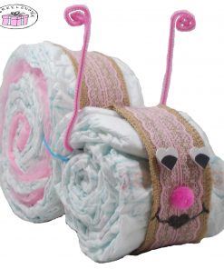 kislányos csiga pelenkatorta 2