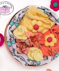 lányos barack babakelengye nyári babáknak