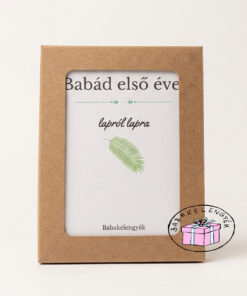 mérföldkő kártya leveles csomagolt