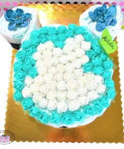 mickey mouse pelenkatorta