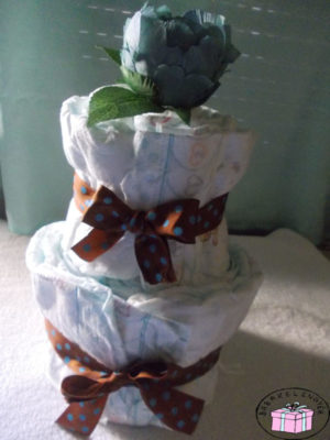 pelenkatorta díszítés készen