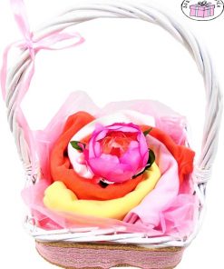 újszülött kislány ruhacsomag kosár 1